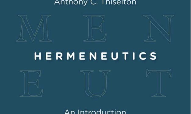 Hemeneutics: An Introduction