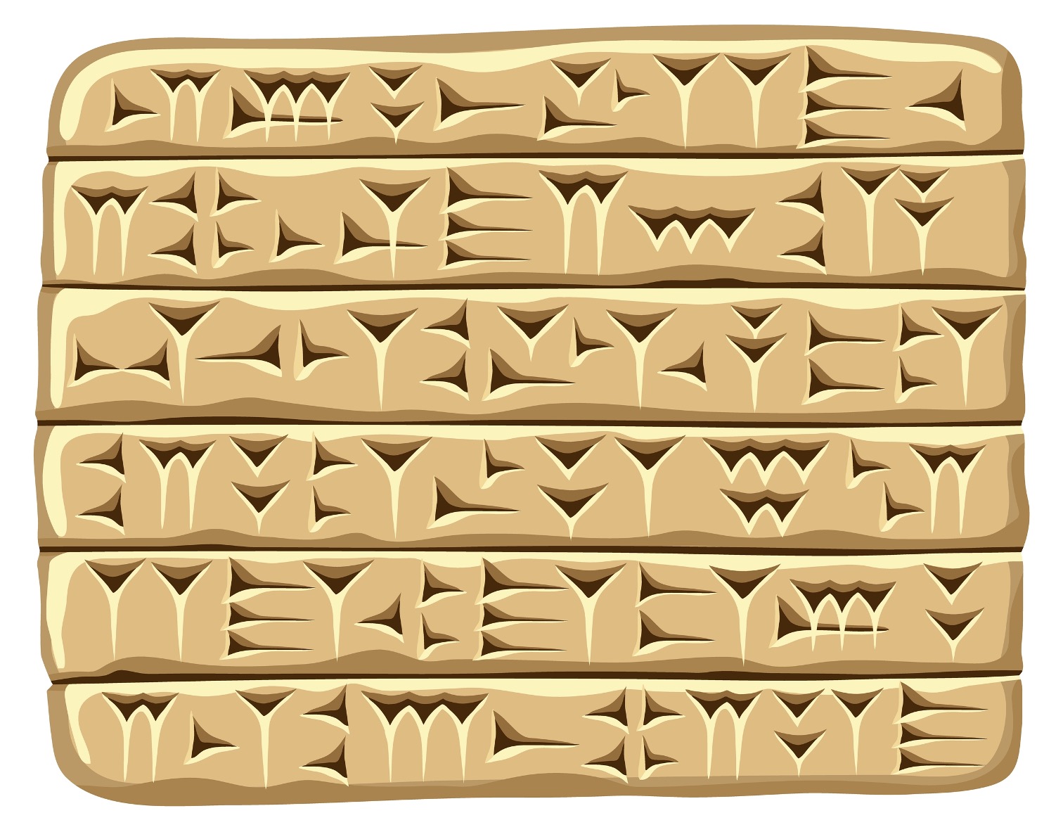 Sumerian Timeline of key events between 1700 and 1850