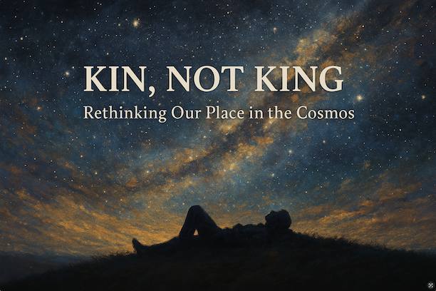 Kin, Not King: Rethinking Our Place in the Cosmos
